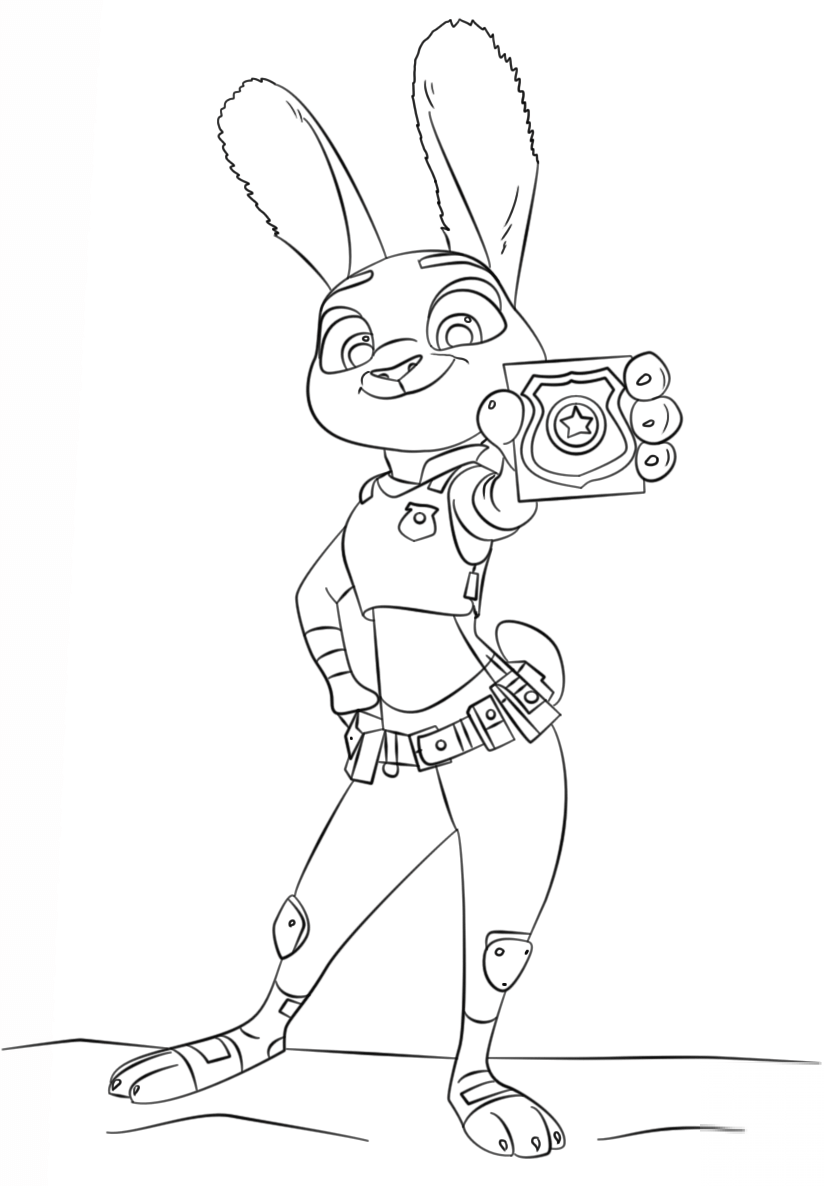 Judy Hopps ze Zwierzogródu