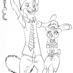 Nick Wilde i Judy Hopps ze...
