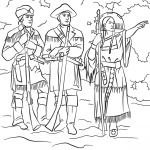 Sacagawea with Lewis and Clark