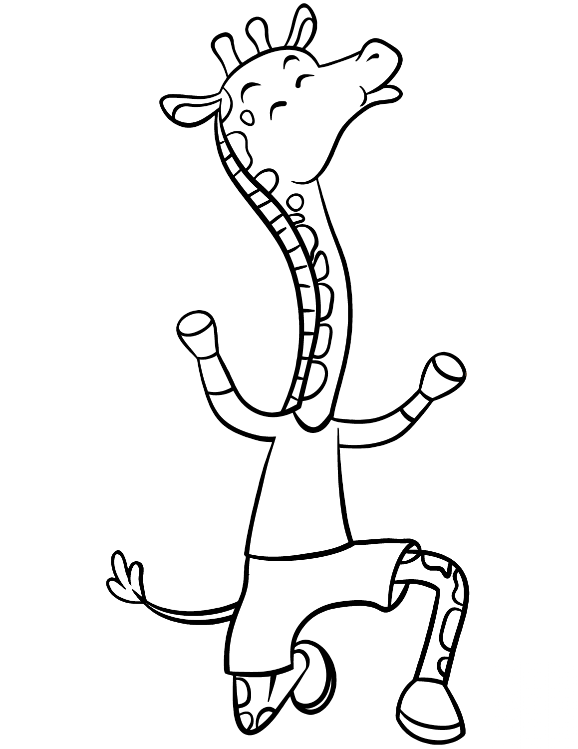 Cartoon Giraffe